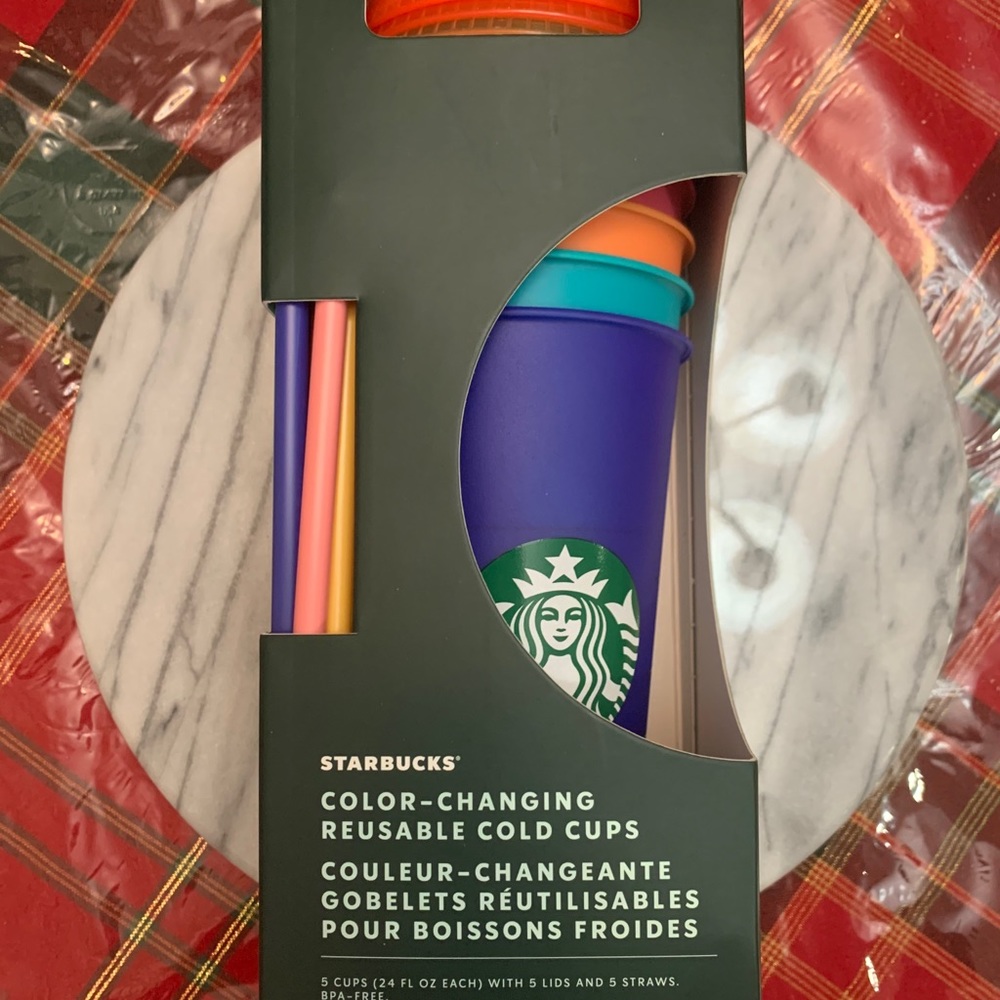 Starbucks Color Changing Cold Cups